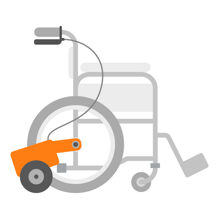 woede Bloeden ontsnappen Een rolstoel met duwondersteuning tijdelijk huren - Medicura