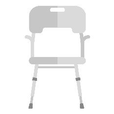 Leen Douchestoel in Douche- en badartikelen bij Medicura Zorgwinkel - Medicura Zorgwinkel - 1