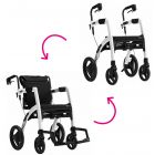 Koop Rollz Motion 2 rollator-rolstoel in Rollator-rolstoelen bij Medicura Zorgwinkel - Medicura Zorgwinkel - 1