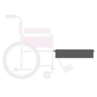 Leen Gipssteun t.b.v. rolstoel - rechterbeen in Rolstoel accessoires bij Medicura Zorgwinkel - Medicura Zorgwinkel - 1