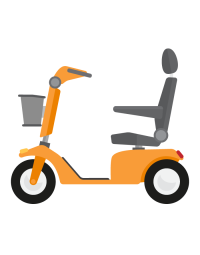 Huur Grote driewiel scootmobiel in Scootmobielen bij Medicura Zorgwinkel - Medicura Zorgwinkel - 1