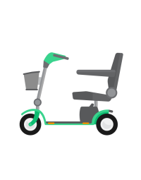 Huur Kleine driewiel scootmobiel in Scootmobielen bij Medicura Zorgwinkel - Medicura Zorgwinkel - 1