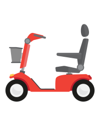 Huur Grote vierwiel scootmobiel in Scootmobielen bij Medicura Zorgwinkel - Medicura Zorgwinkel - 1