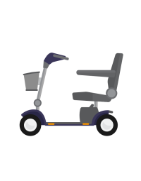 Huur Kleine vierwiel scootmobiel in Scootmobielen bij Medicura Zorgwinkel - Medicura Zorgwinkel - 1