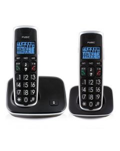 Koop Fysic FX-6020 DECT duo telefoon in DECT telefoons bij Medicura Zorgwinkel - Medicura Zorgwinkel - 1