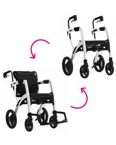 Koop Rollz Motion 2 rollator-rolstoel in Lichtgewicht rolstoelen bij Medicura Zorgwinkel - Medicura Zorgwinkel - 1