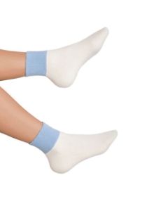 Medima angora bedsokken wit 