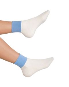 Medima angora bedsokken wit 