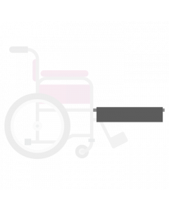 Gipssteun t.b.v. rolstoel - rechterbeen