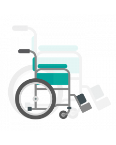 Leen Kinderrolstoel met beensteunen in Mobiliteit bij Medicura Zorgwinkel - Medicura Zorgwinkel - 1